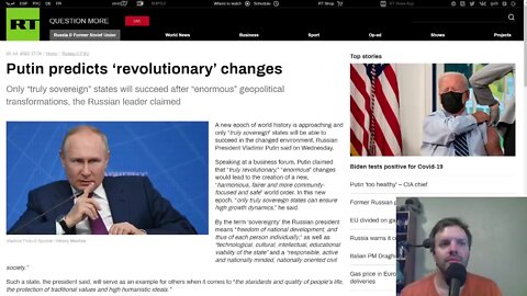 Putin predicts 'revolutionary' changes as 'unipolar' and 'multipolar' worlds come to head