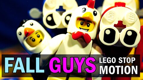 Fall Guys (Lego Stop Motion)