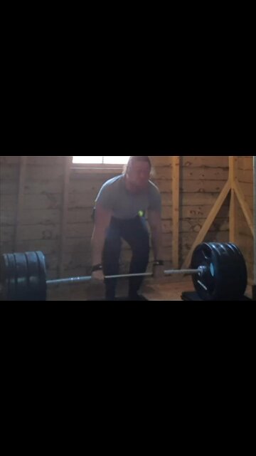 180 Kgs x 6 Deadlift. NEW REP PR!
