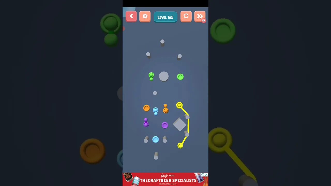 Color Rope Puzzle - Level 165