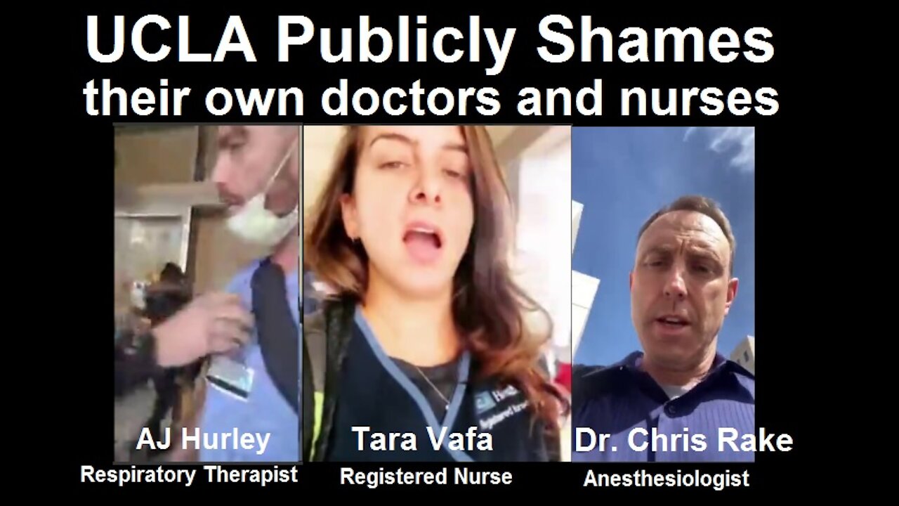 UCLA Uses Nazi Tactics to Publicly Shame Their Own Doctors and Nurses Who Refuse COVID-19 Shots