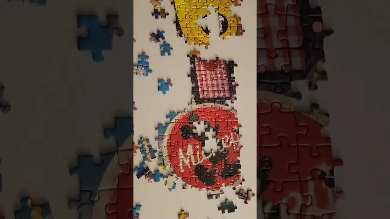 Part 3 of Making Mickey Magic has been started! #puzzle #disney #mickeymouse
