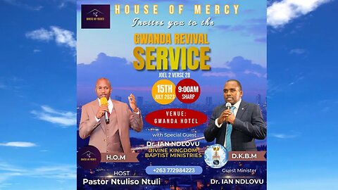 The Great Move of the Holy Spirit | Gwanda Revival Service | Dr. Ian Ndlovu