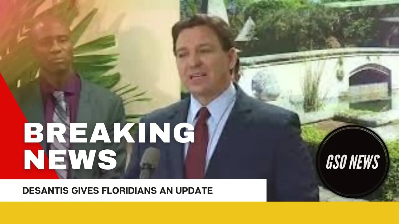 Gov. DeSantis Speaks On Jan. 6