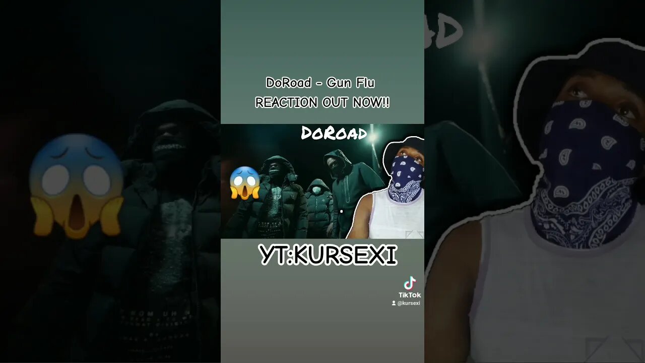 DoRoad - Gun Flu REACTION OUT NOW #rap #tpl #malistrip #viral #shortsviral #ofb #hiphop #goneviral