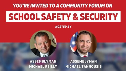 The Community Forum on School Safety &Security 112 Lindenwood Road PS8 M.Tannousis/M.Riley/D.Smith