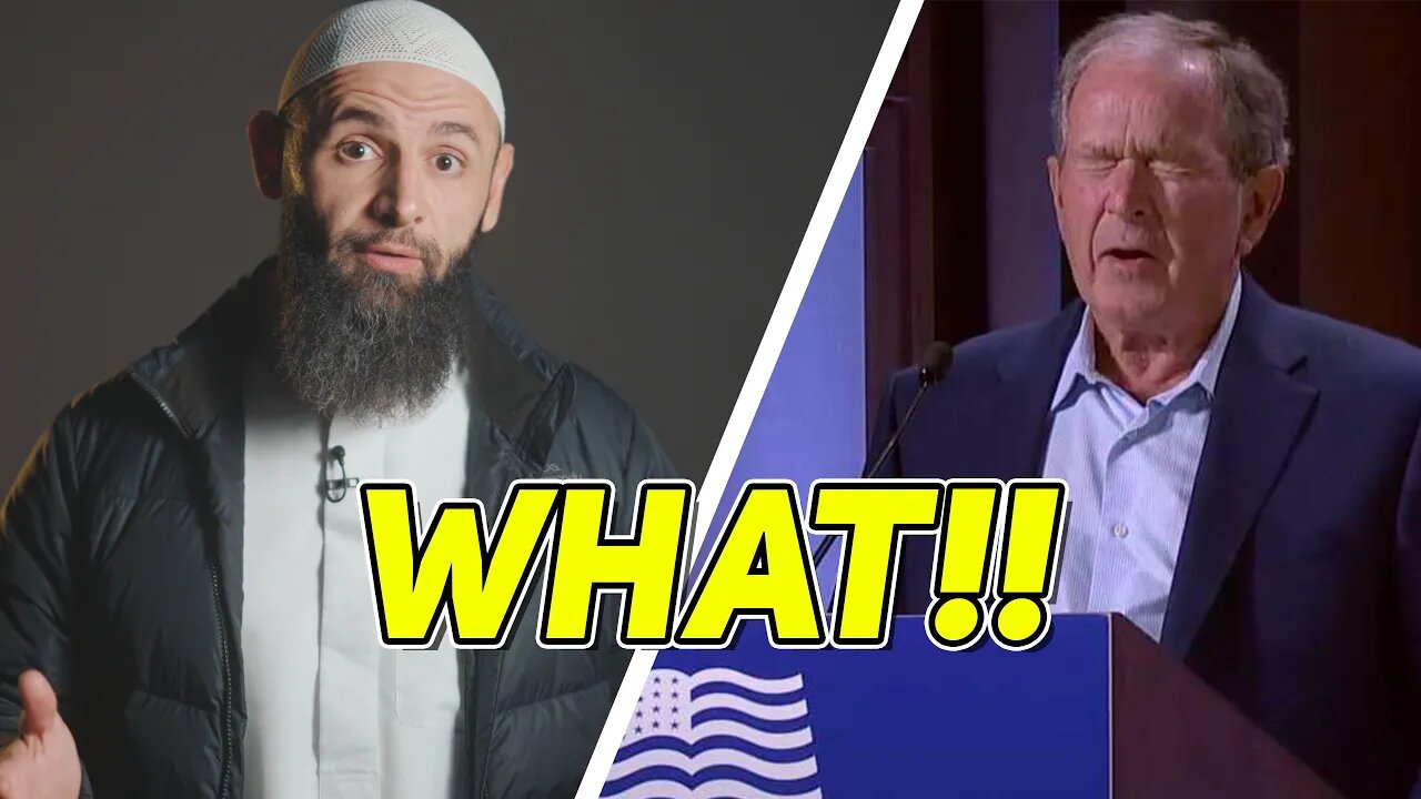 MUSLIM REACTS to George Bush "Iraq" Blunder