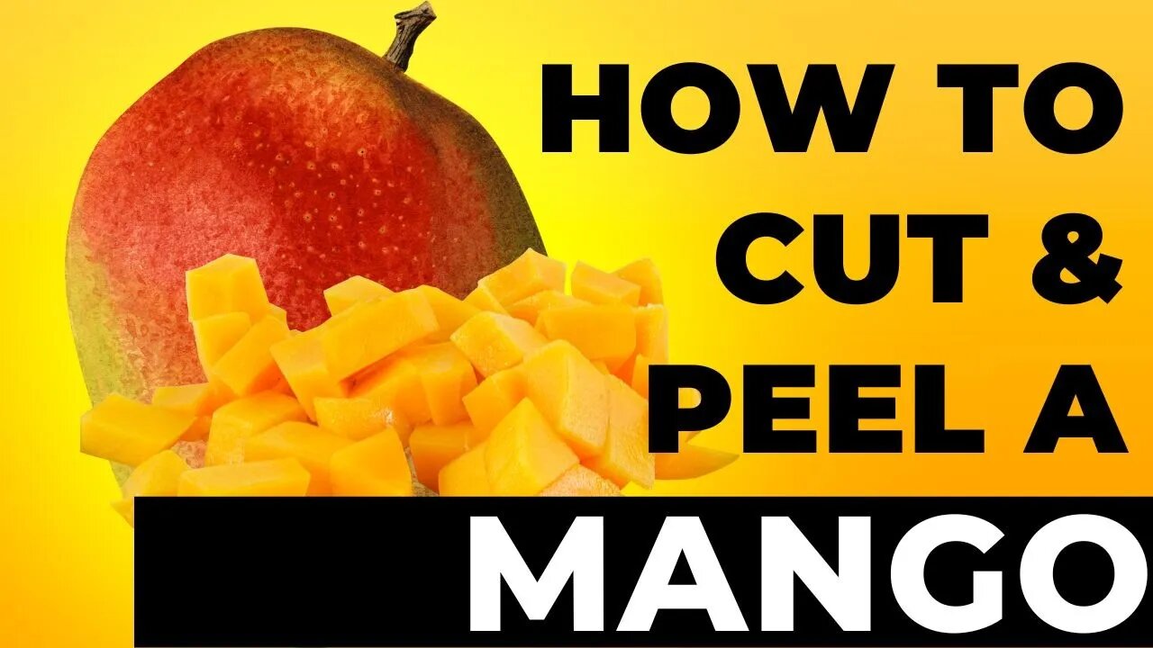 How To Cut A Mango