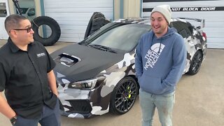 Tulsa Auto Wraps | White Glove Auto | Testimonial Cammo Wrap