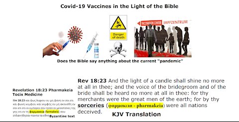 Covid-19 Vaccines are Deception in the Light of the Bible