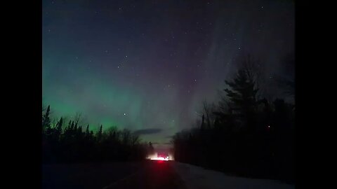 Northern Lights Michigan Lake Huron