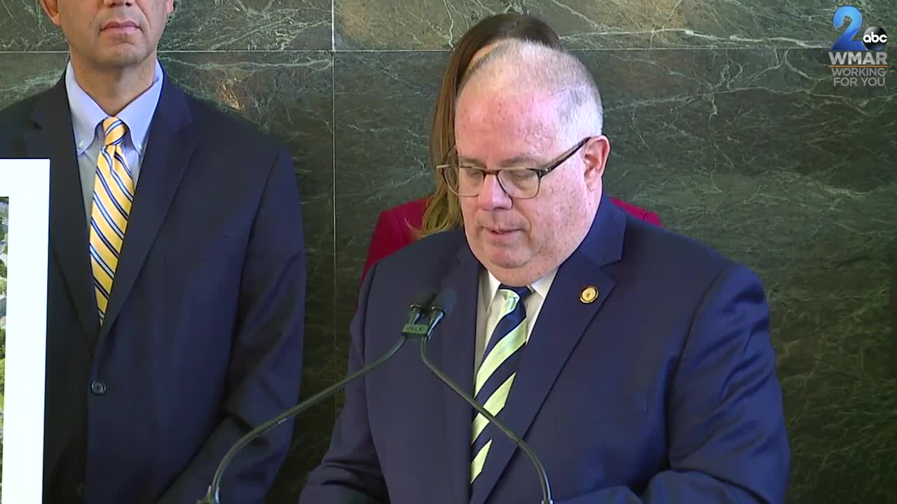 Governor Larry Hogan announces steps forward on State Center rehabilitation project