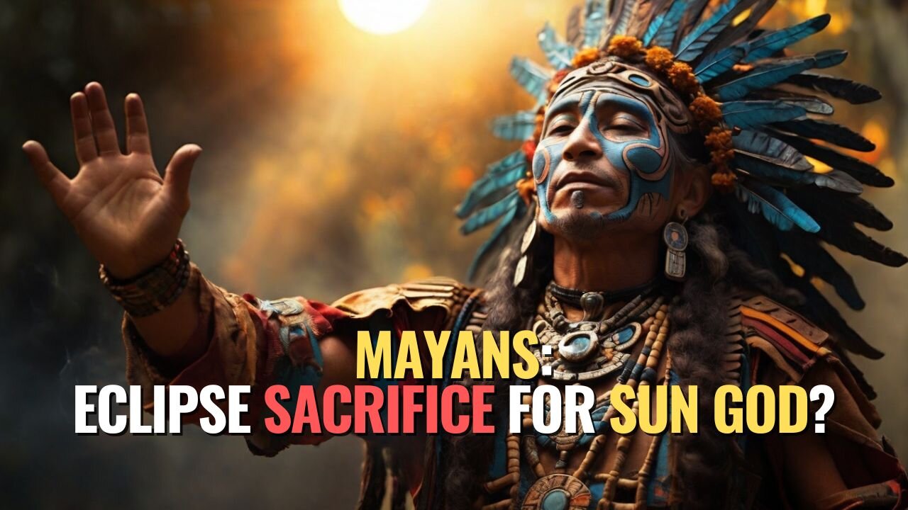 Mayans: Eclipse Sacrifice for Sun God?