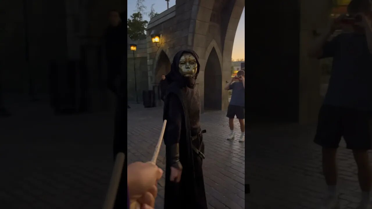 ME VS DEATH EATER! Who Will Win? #shorts