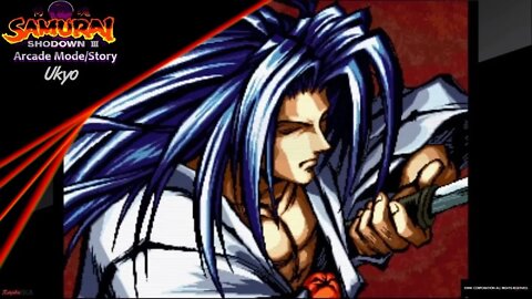 Samurai Shodown 3 - Arcade Mode/Story - Ukyo