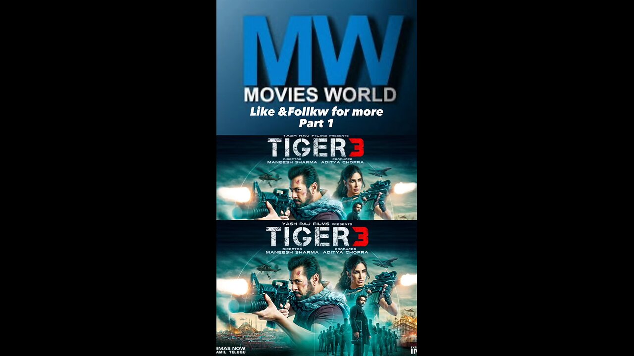 Tiger 3 || New Hindi Action Movie 2023