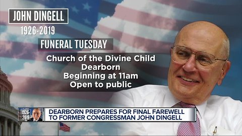 Funeral, visitation arrangements announced for John Dingell