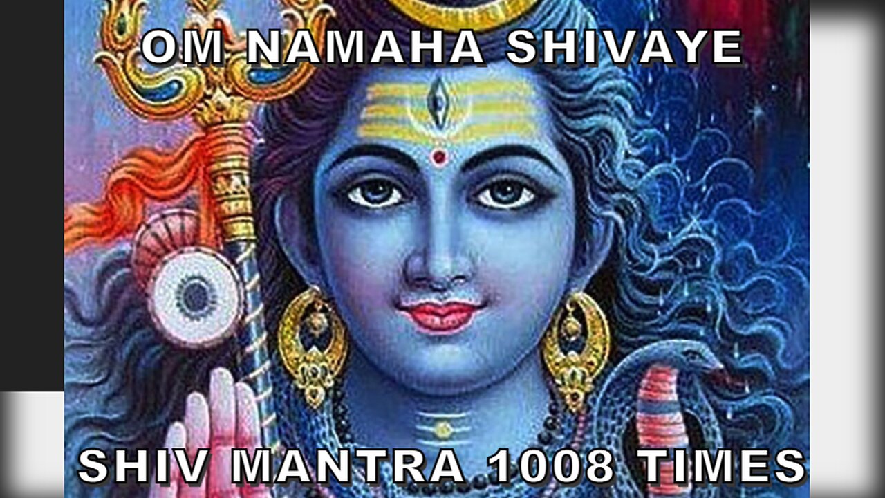 #Om Namah Shivaya 1008 Times | Om Namah Shivaya For Meditation # Shiva Mantra Shiva