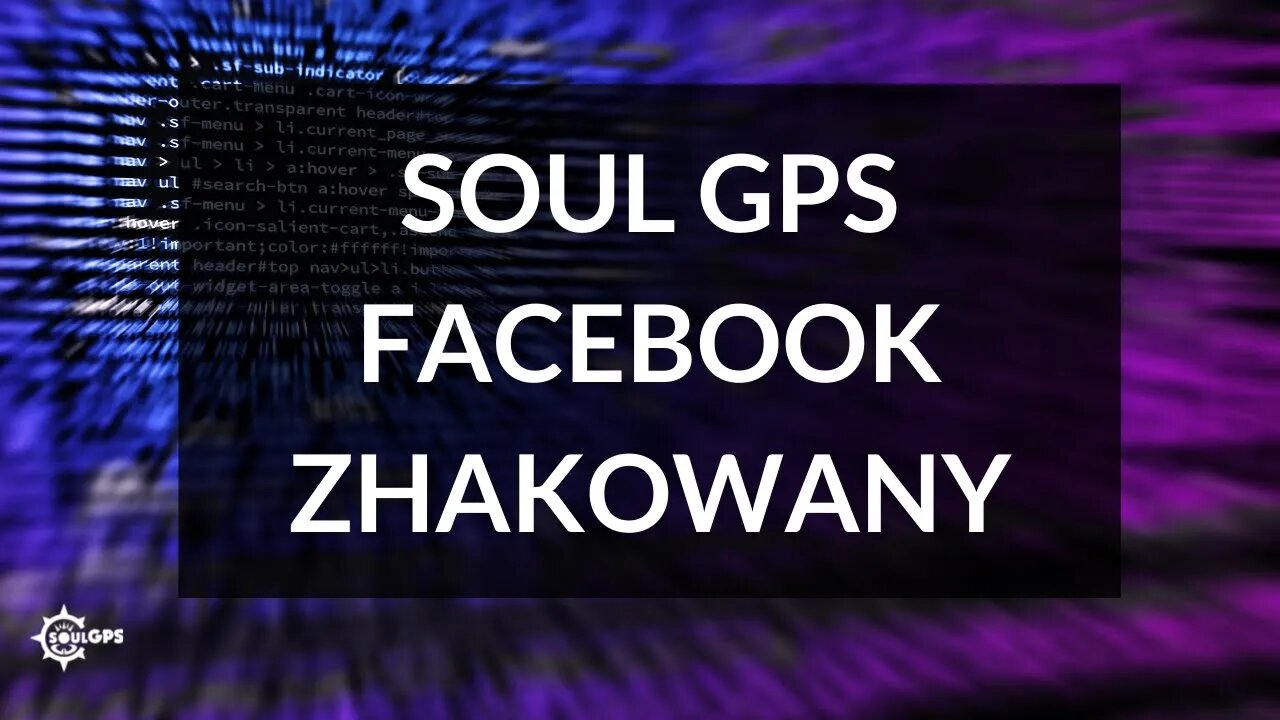 UWAGA! Mój fanpage Soul GPS na Facebooku został zhakowany