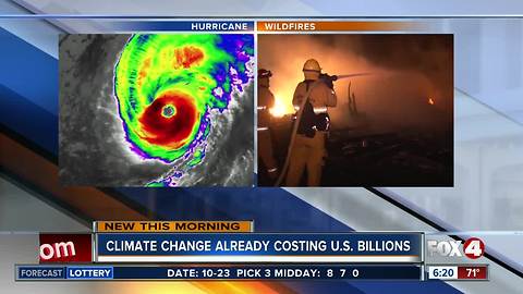 Climate change already costing US billions in losses