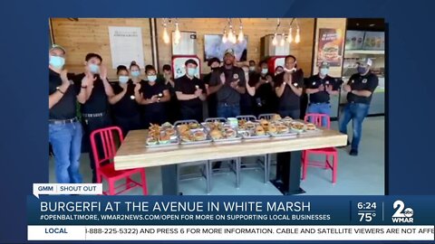 BurgerFi says "We're Open Baltimore!"