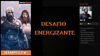 JOGANDO EM DUPLA - DESAFIO ENERGIZANTE | GOD OF WAR: RAGNAROK pt.1