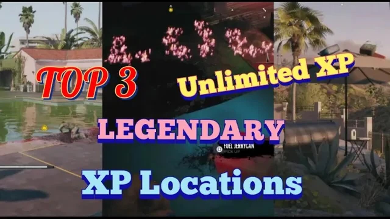 Top 3 Best UNLIMITED XP Locations : Dead Island 2