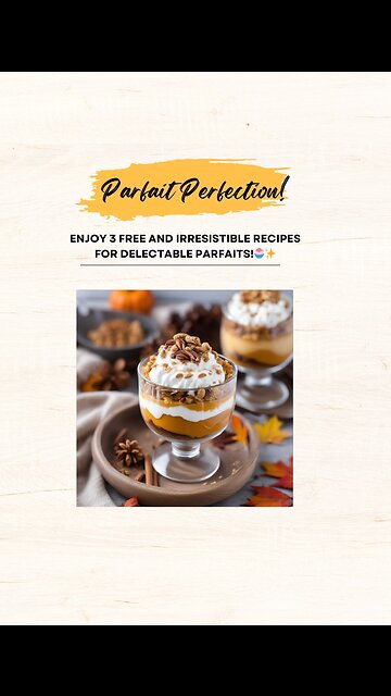 Parfait Perfection! 🍧✨