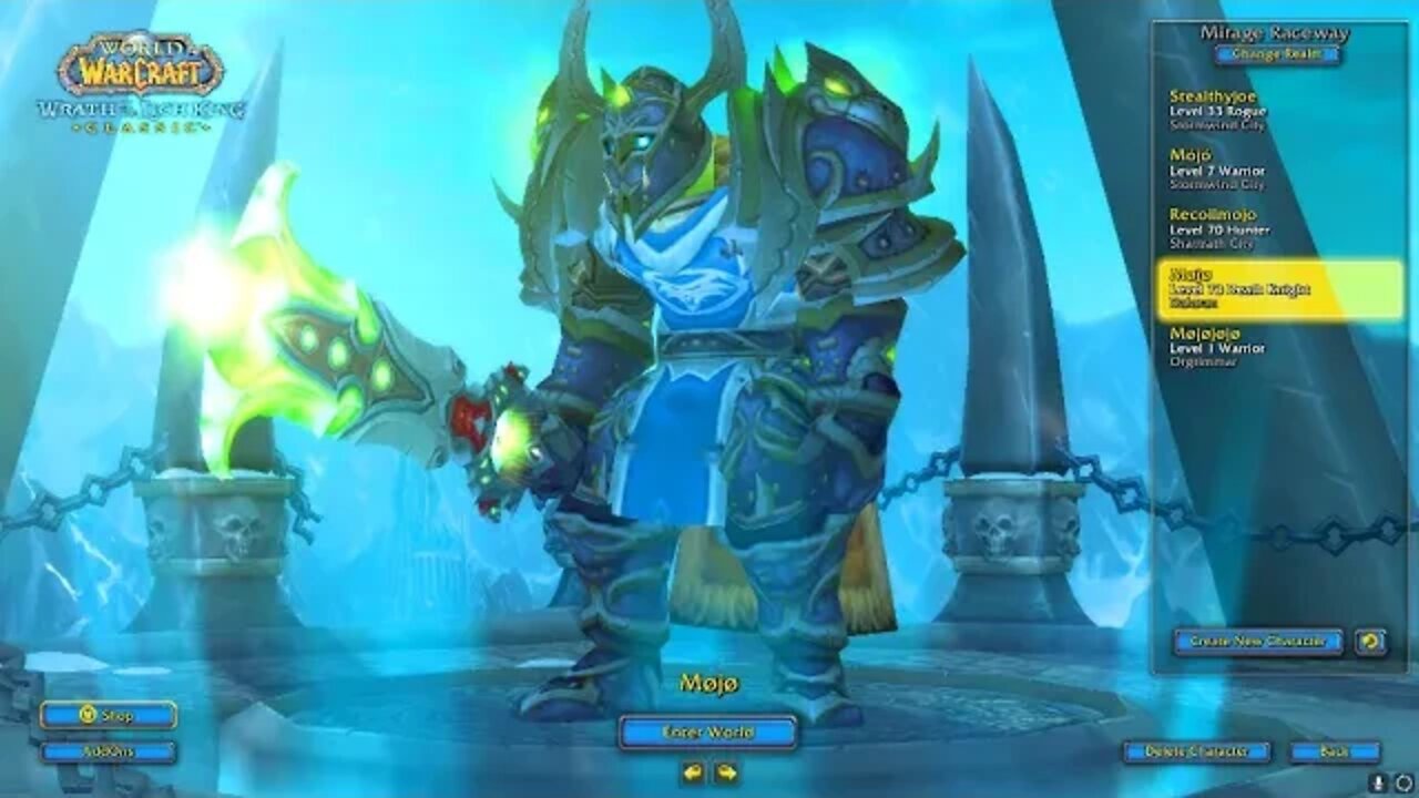 76 Frost DK Solo XP Farm - 5 Utgarde Keep Runs = 300k XP in 20 min / WoTLK Classic WoW Death Knight