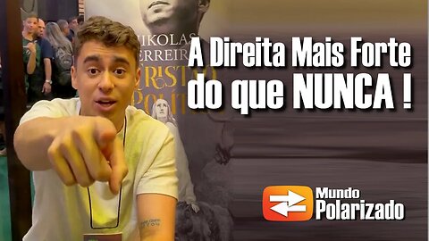 A Direita mais forte do que nunca! Nikolas Ferreira atrai uma MULTIDÃO no Rio de Janeiro