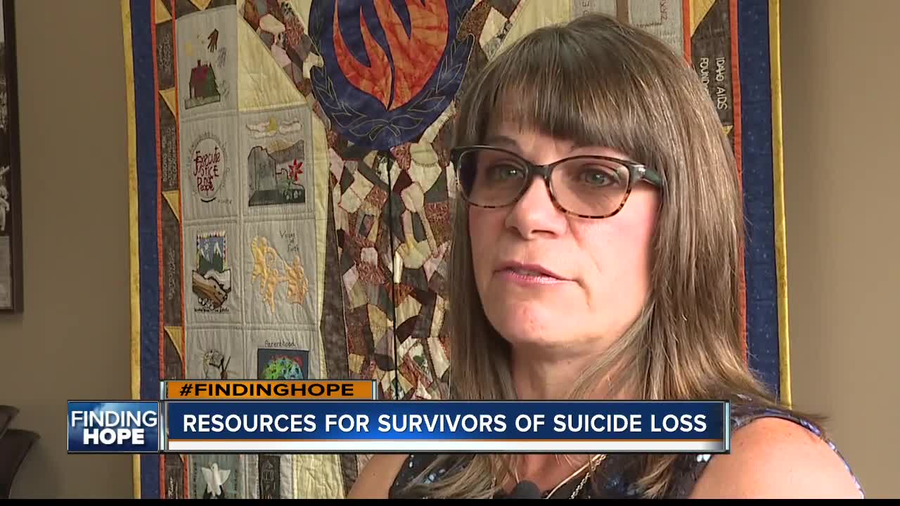 Survivor of suicide loss working to provide resources for others