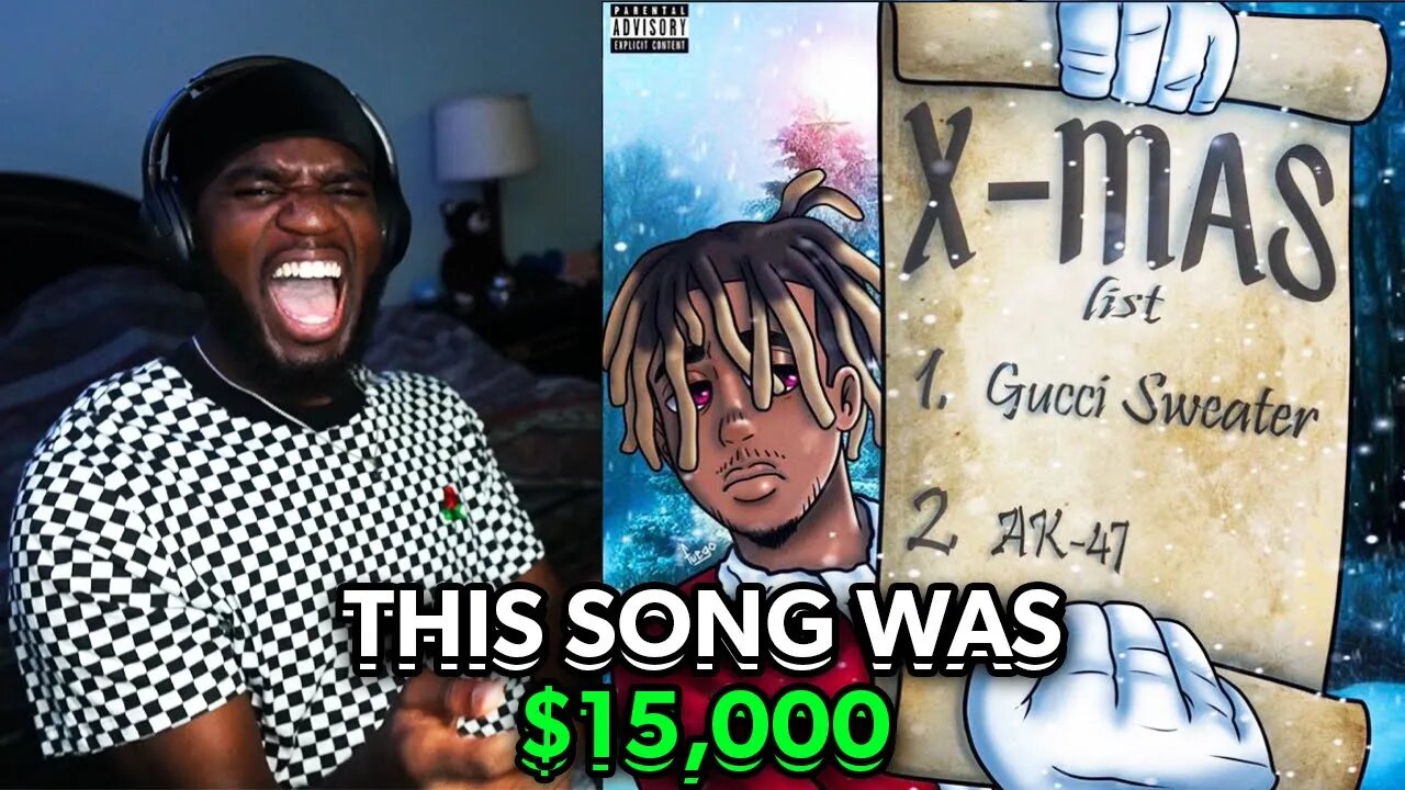 WAS THIS WORTH 15k?? | Christmas List - Juice WRLD | Reaction