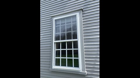 Time lapse - storm window installation