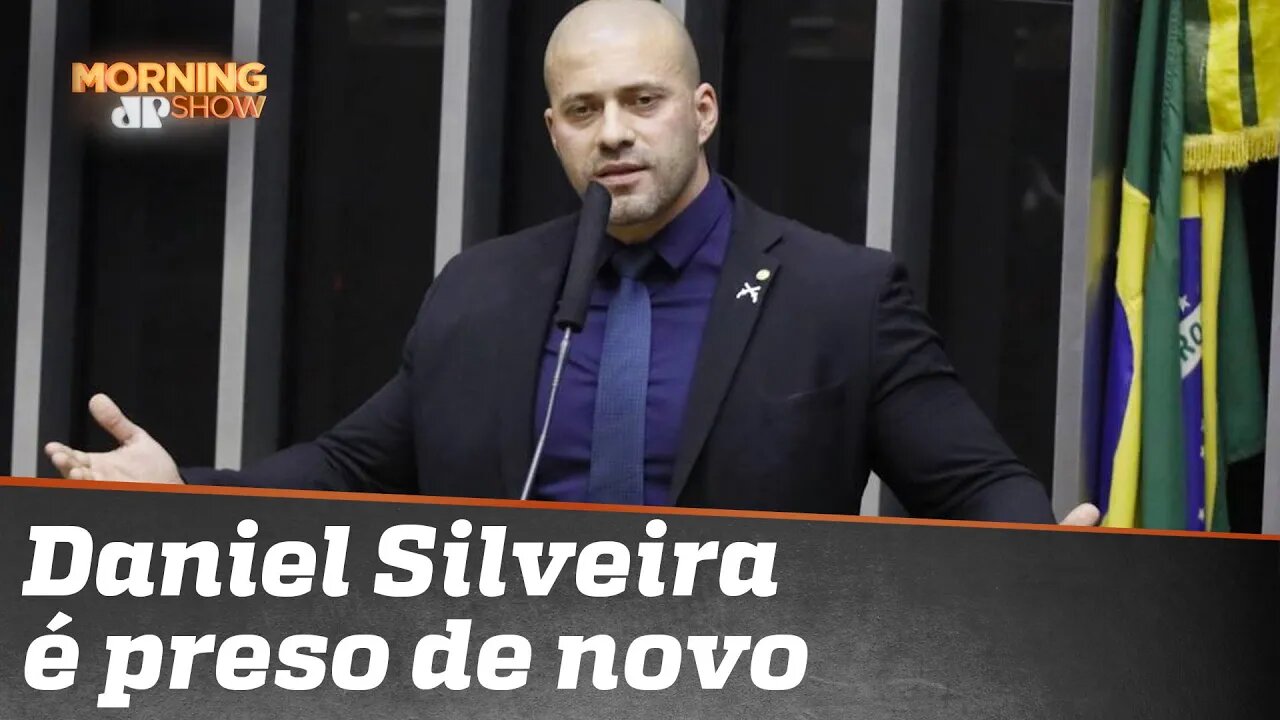 Alexandre de Moraes determina nova prisão de Daniel Silveira