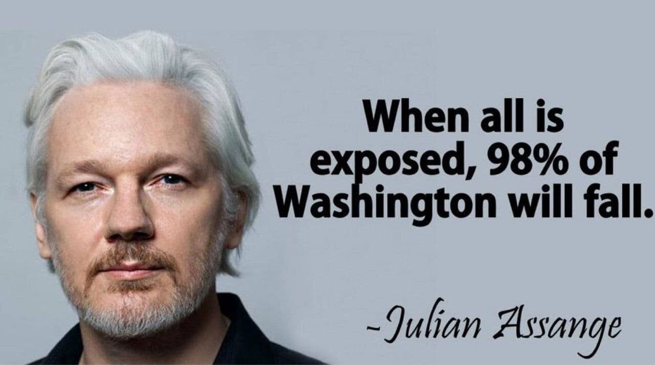 98% of Washington Will Fall Wikileaks The Truth News On Telegram