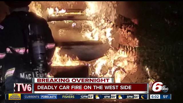 BREAKING OVERNIGHT: Deadly car fire on the west side