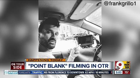 "Point Blank" filming chase scenes in OTR