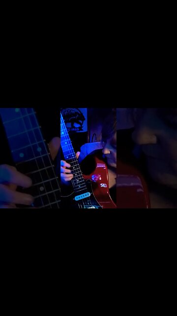 Neo-classical guitar style riff- Cari Dell- female lead guitarist