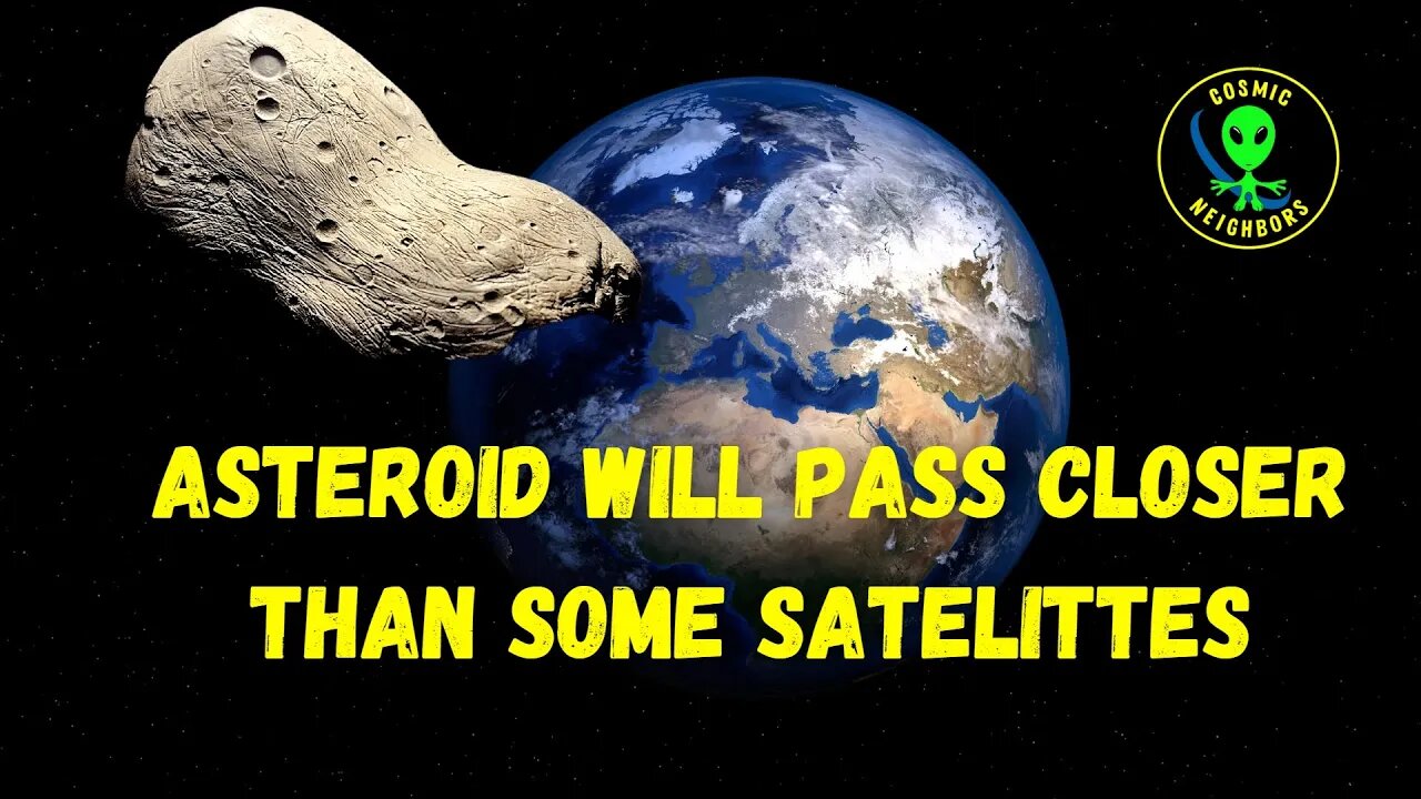 Just Discovered Asteroid To Past Closer Than Some Of Our Satellites