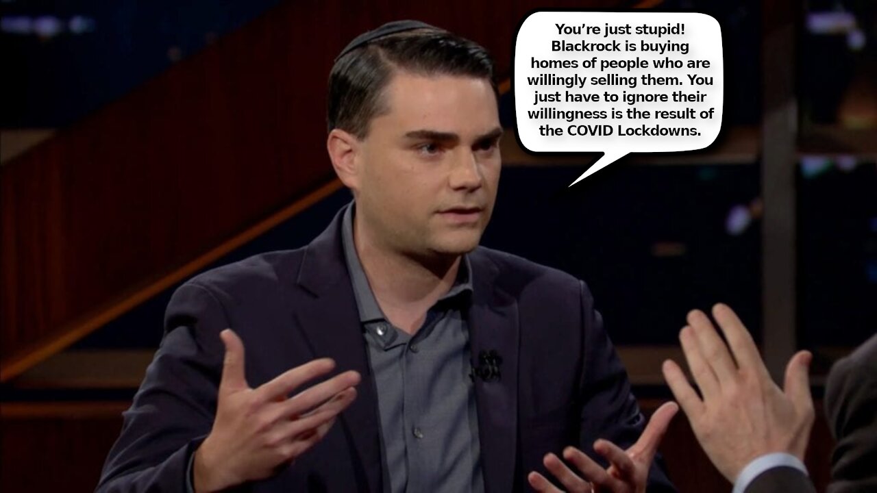 Ben Shapiro is a True RINO Neocon, Defends Blackrock, Implies Those Who Disagree With Him are Stupid