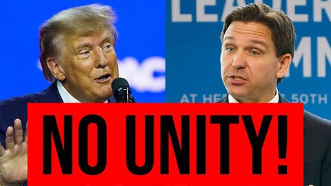 Desantis' Silence On Trump's Persecution Is Deafening