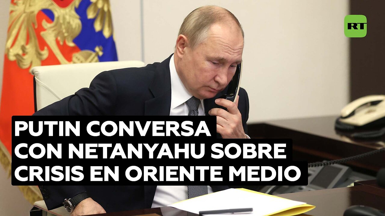 Putin discute con Netanyahu la escalada del conflicto palestino-israelí