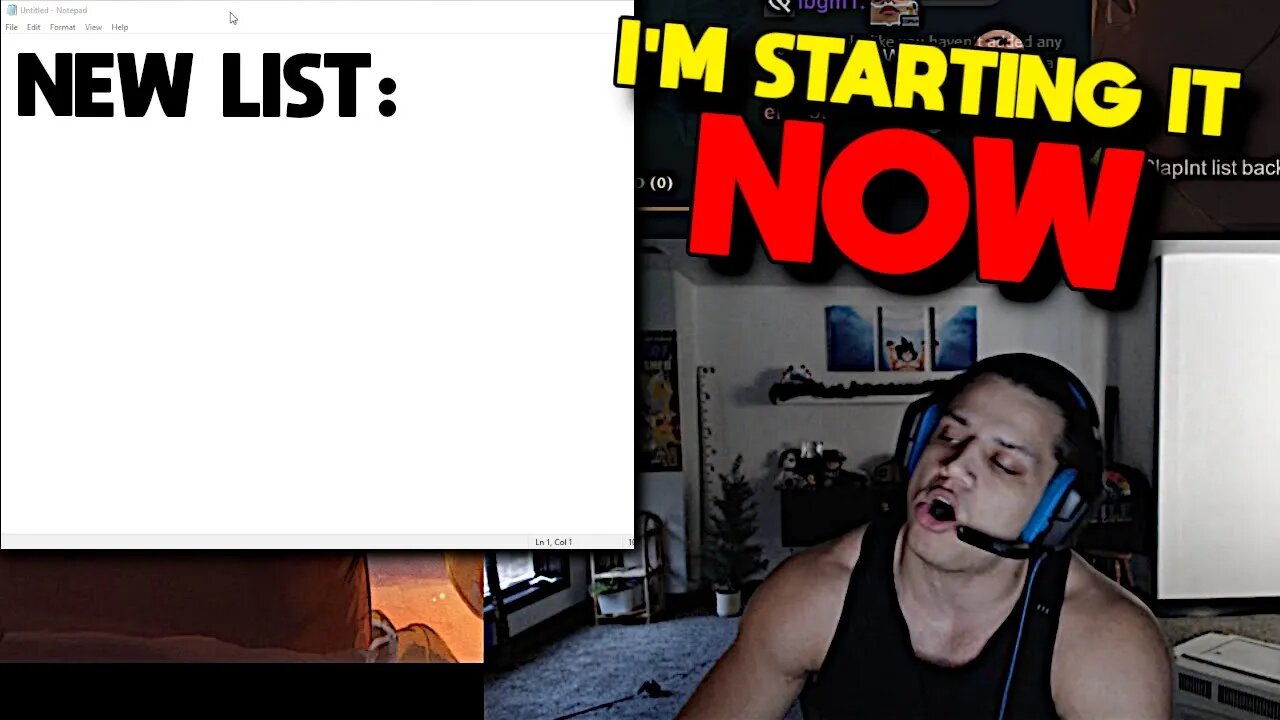 Tyler1 OFFICIALLY Creates his New List