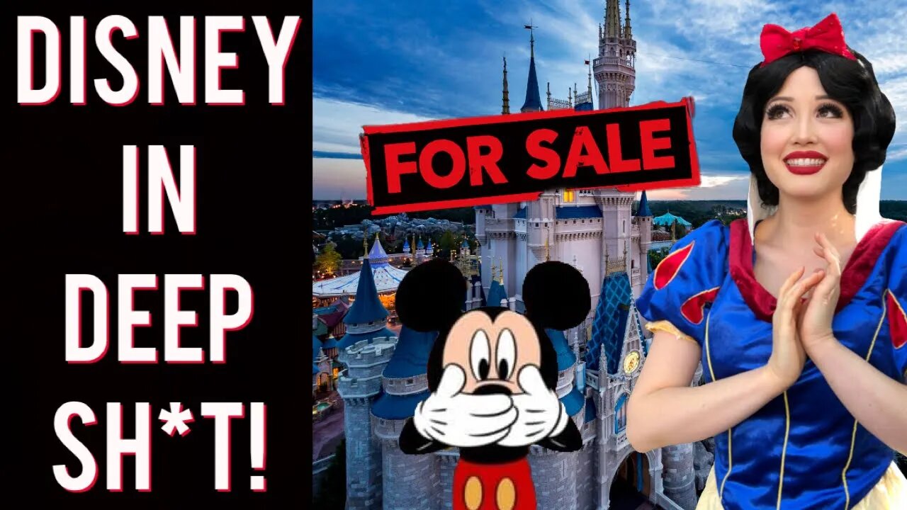 Disney CEO preparing massive FIRE SALE! Disgraced Hollywood giant may sell to Apple!