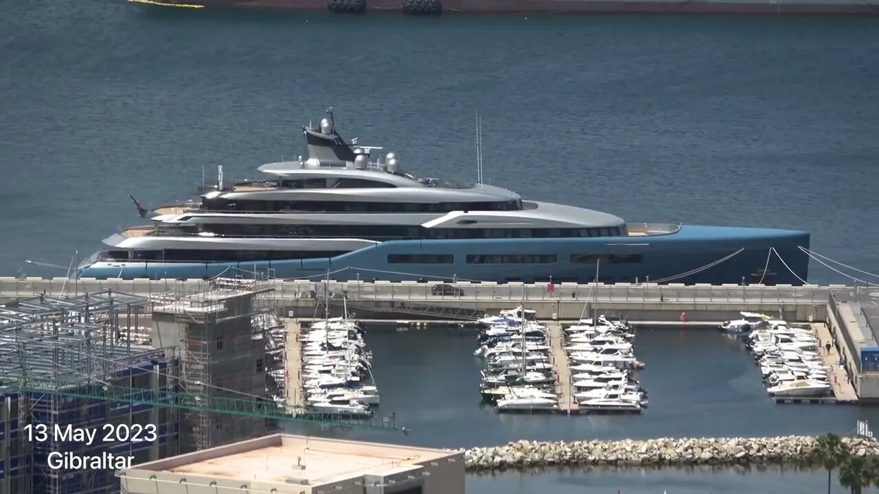 Glamorous Yachts Visiting Gibraltar