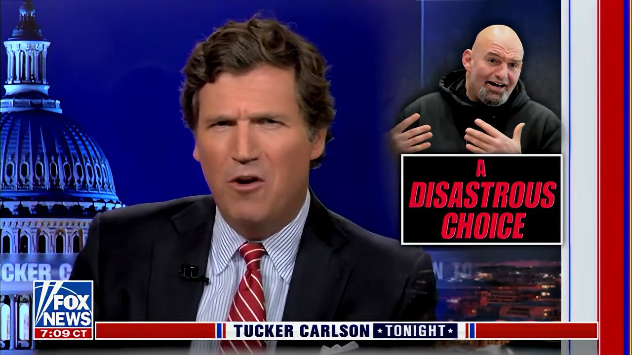 Tucker Slams Fetterman: Only Rich Kids Worry About Punishing Murderers Too Much