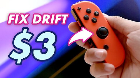 How I fixed my Joy-con Drift for $3