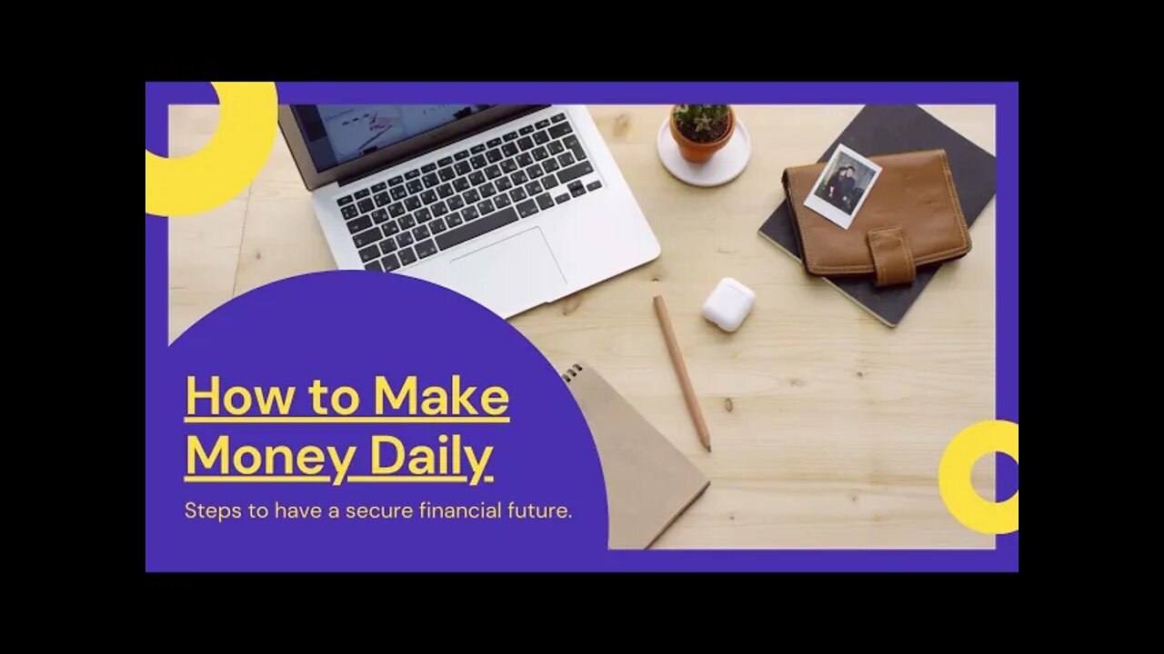 How to Make Money Daily without sponsoring