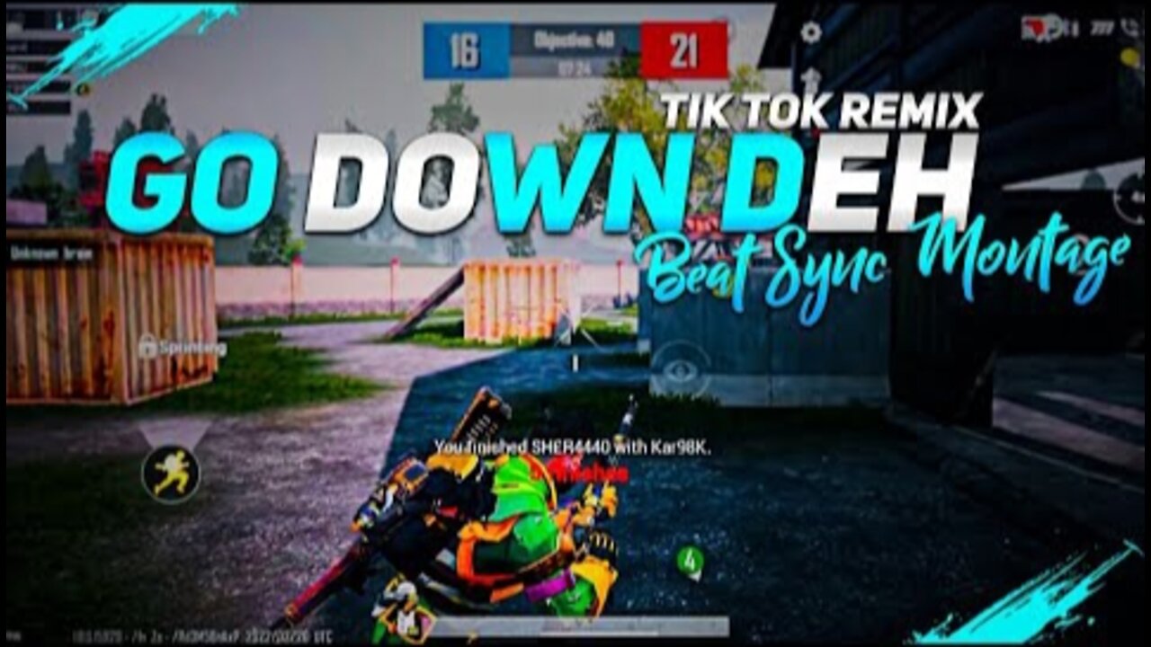 Go Down Deh (Tik Tok Remix) - Beat Sync Montage || Pubg Beat Sync Montage ||