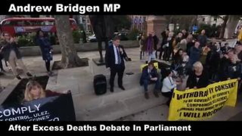 Andrew Bridgen MP Speech After Excess Deaths Debate
